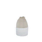 Sneakers Maddie beige para mujer