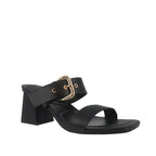 Sandalias de tacón Juno color negro