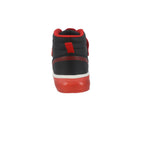 Bota Ironman rojo para niño
