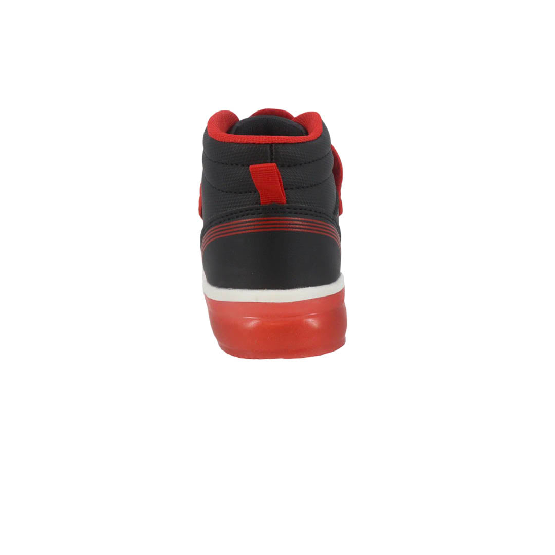Bota Ironman rojo para niño