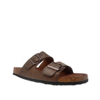 Sandalias Sancho café para hombre