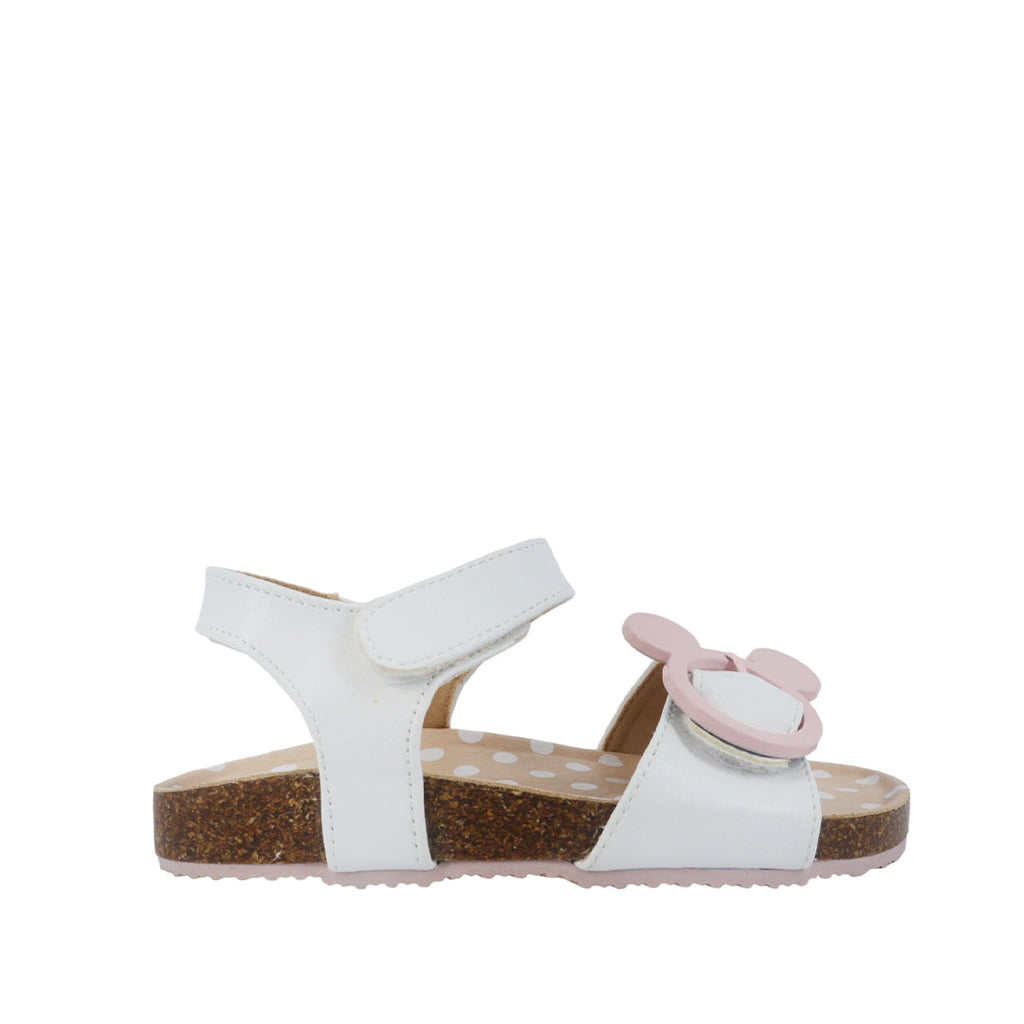 Sandalias Minnie color blanco