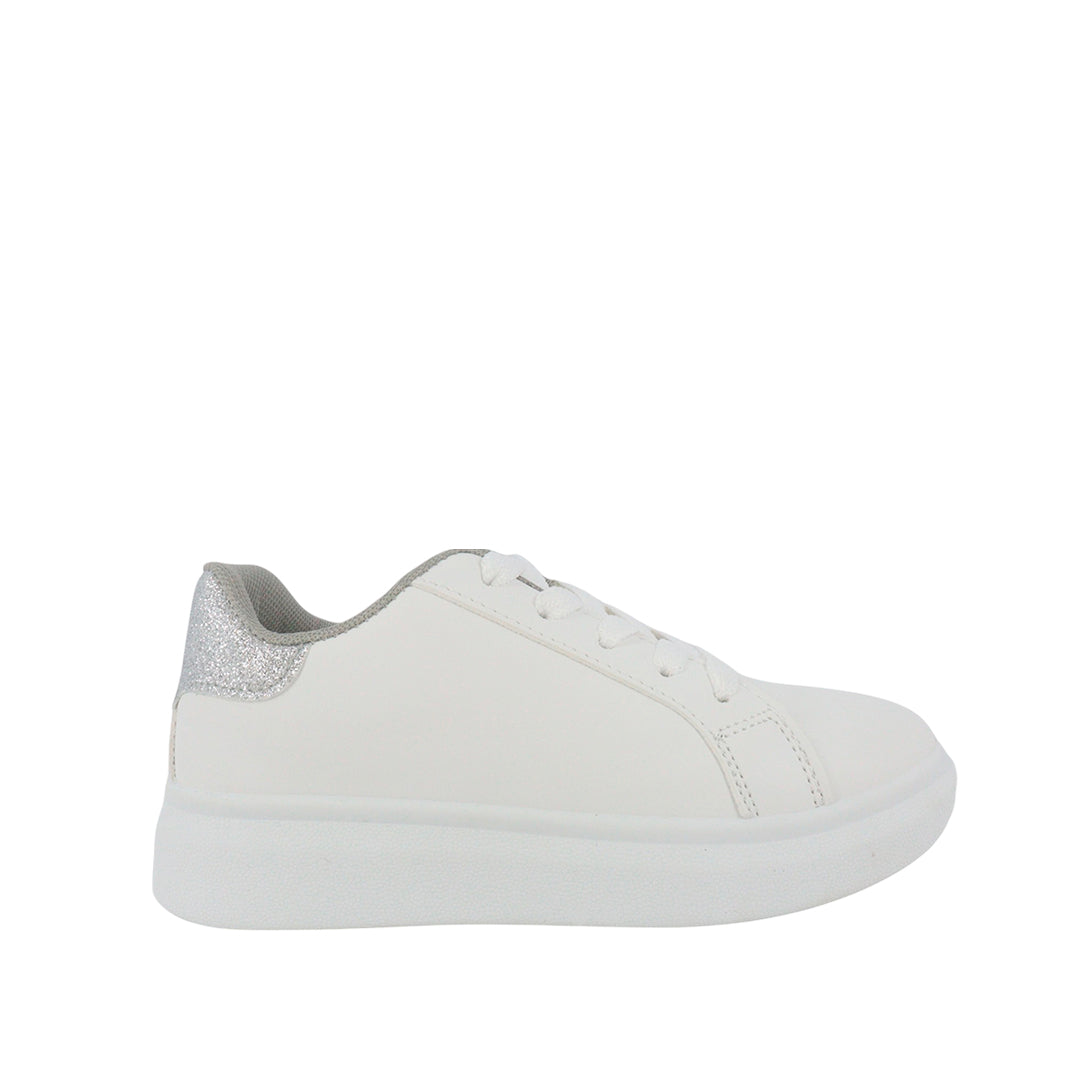 Tennis Charlote blanco para niña