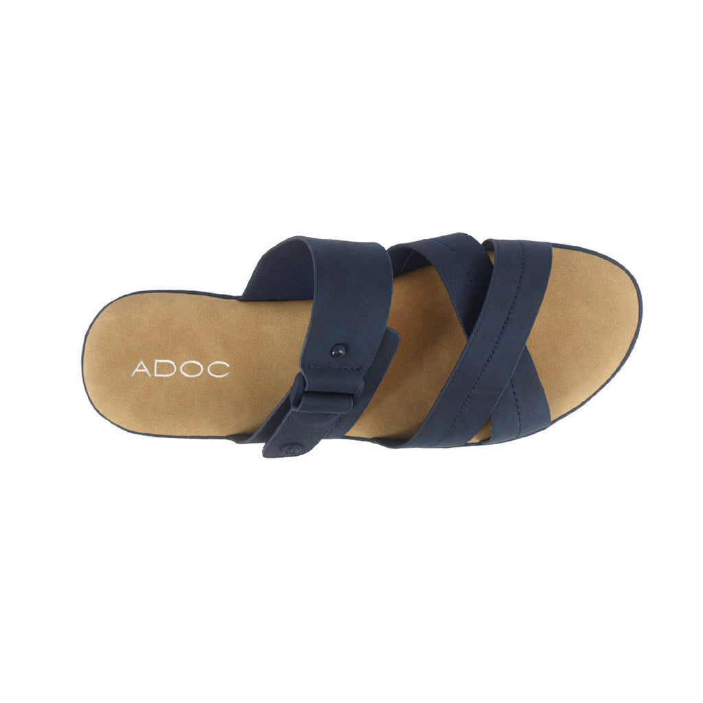 Sandalias slip on Halia color marino
