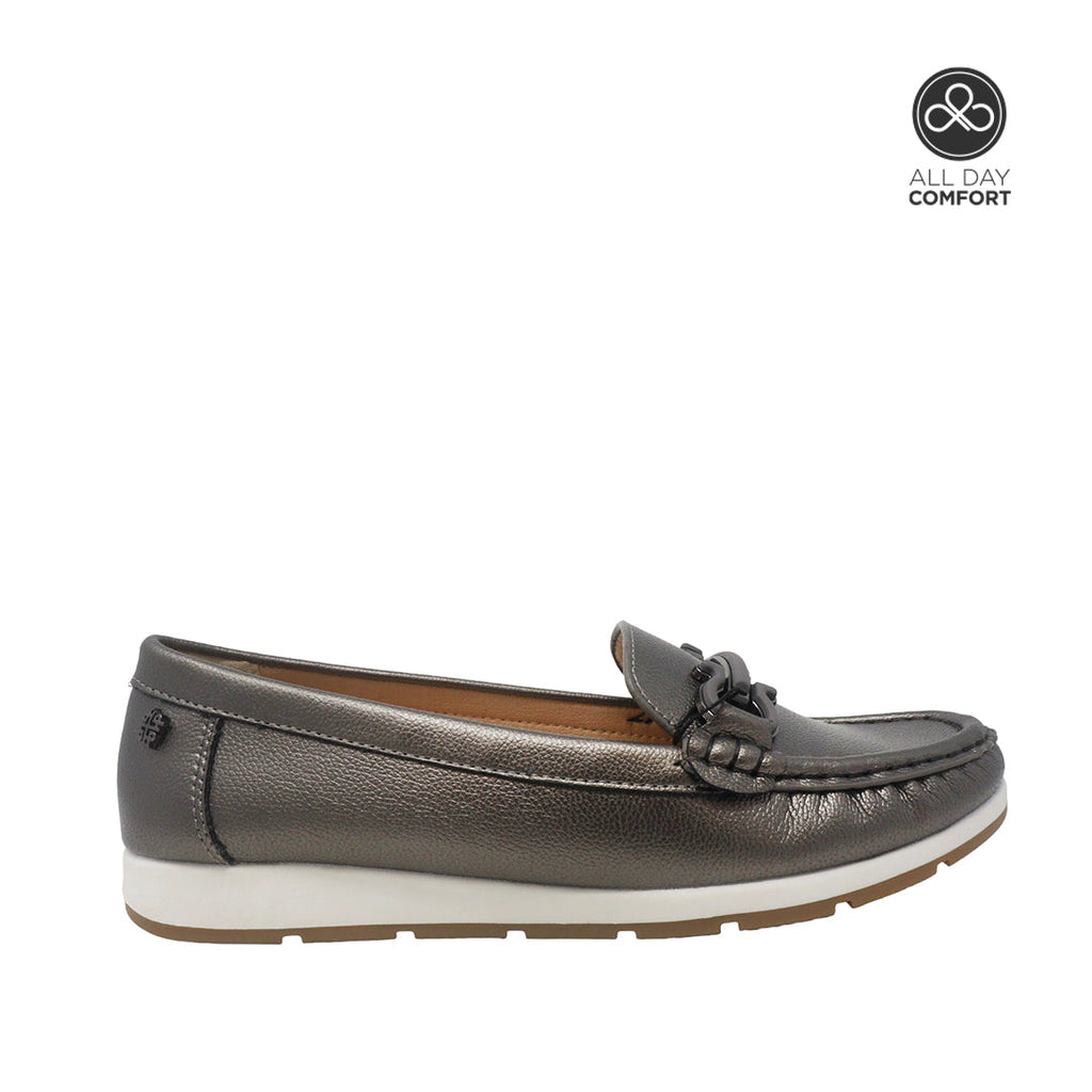 Mocasines Mirabell 2 pewter para Mujer