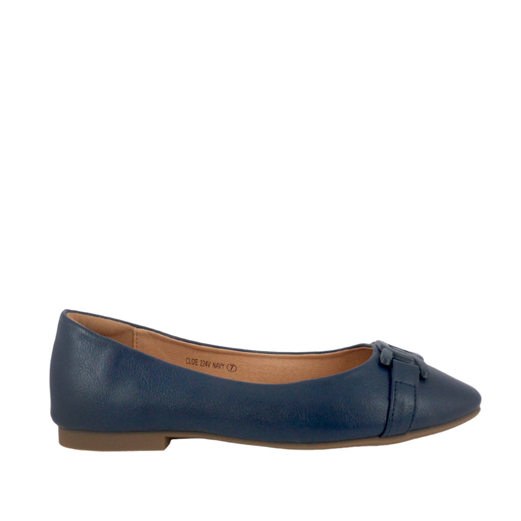 Balerinas Cloe navy para mujer