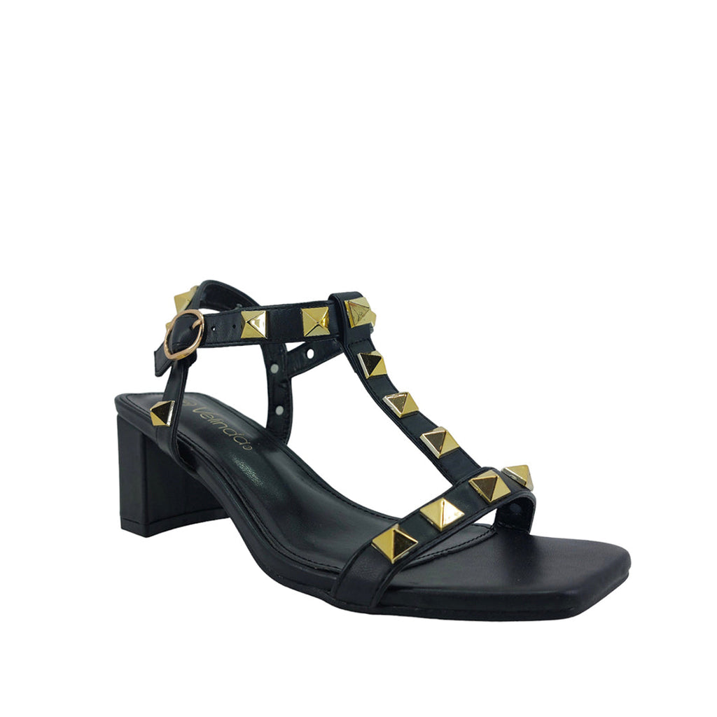 Sandalias Valentina negro para mujer