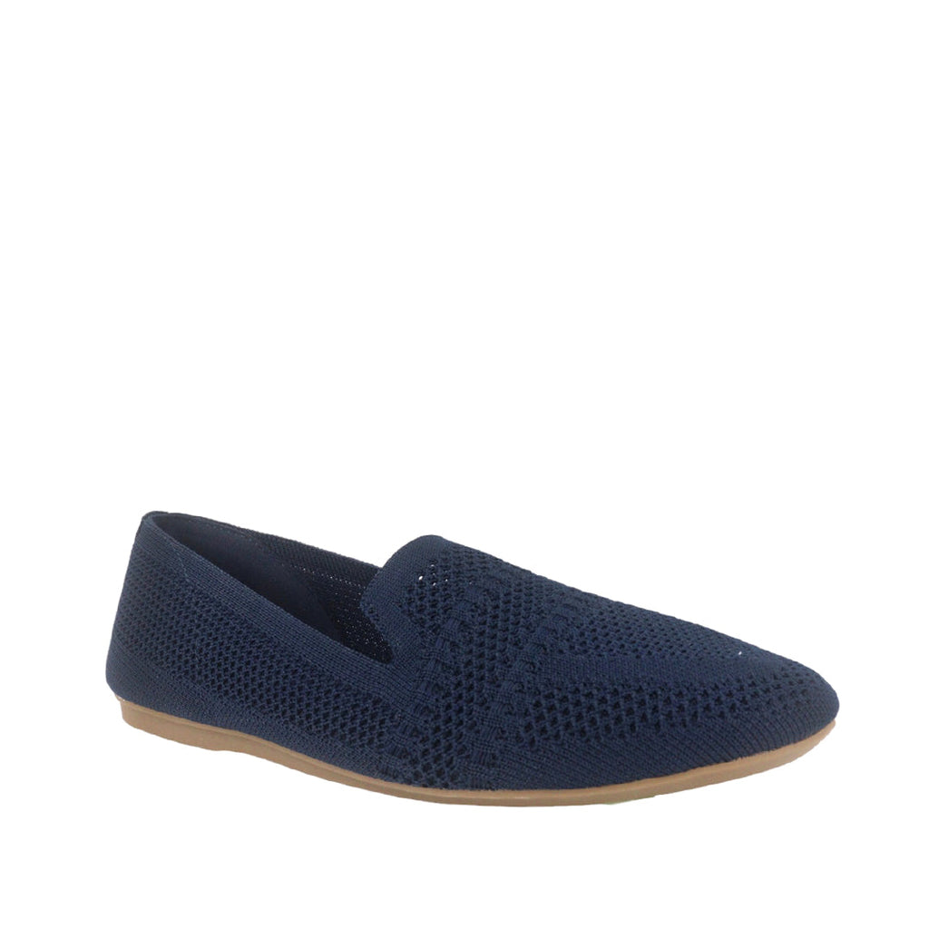 Flats Bamba color navy para mujer