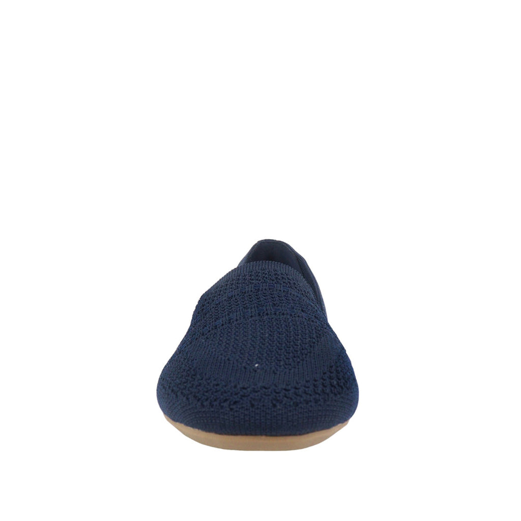 Flats Bamba color navy para mujer