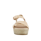 Sandalias de cuña Topaz color blanco