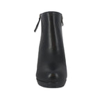 Botines de tacón Jackie color negro para mujer