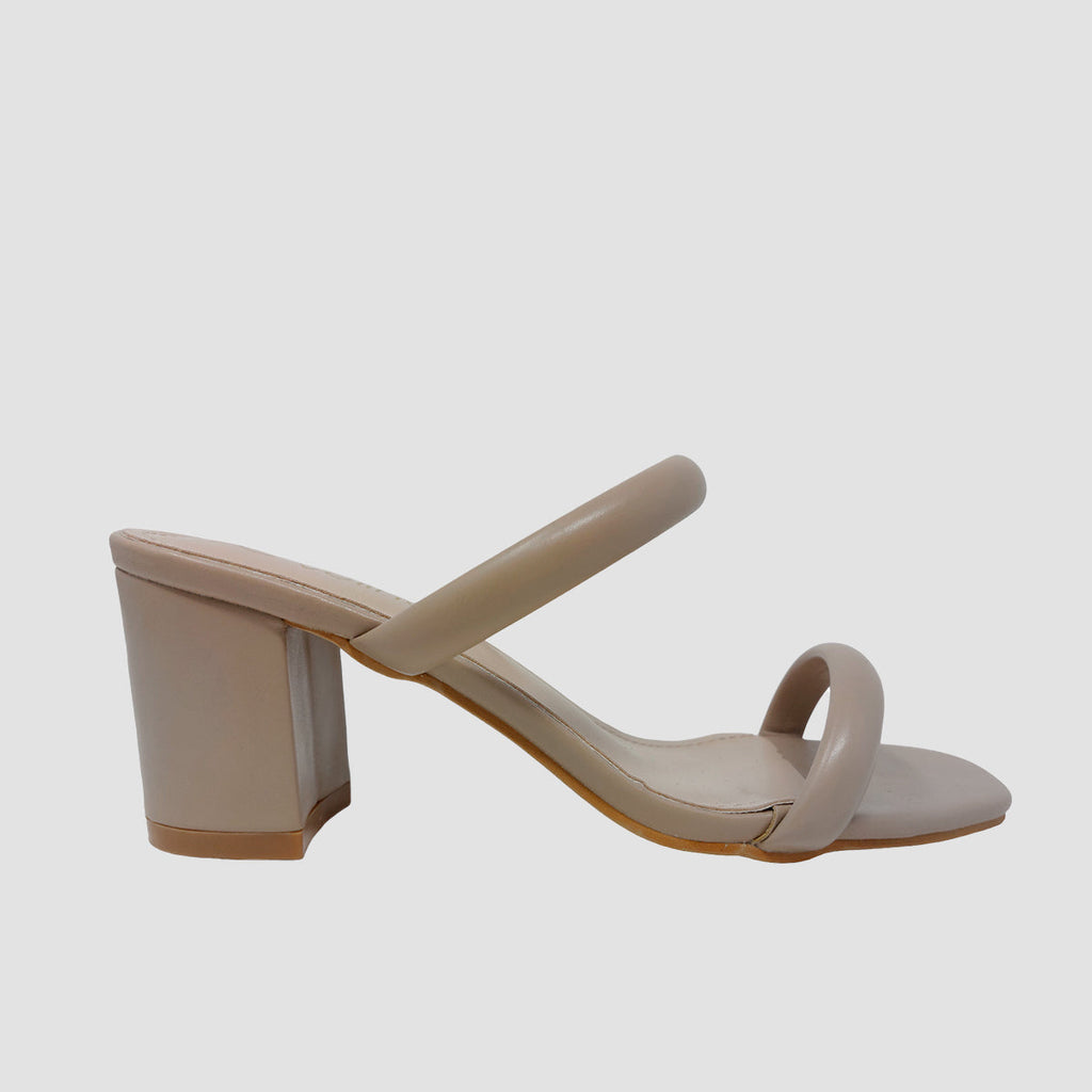 Sandalias Pilar nude para mujer