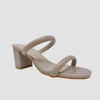 Sandalias Pilar nude para mujer