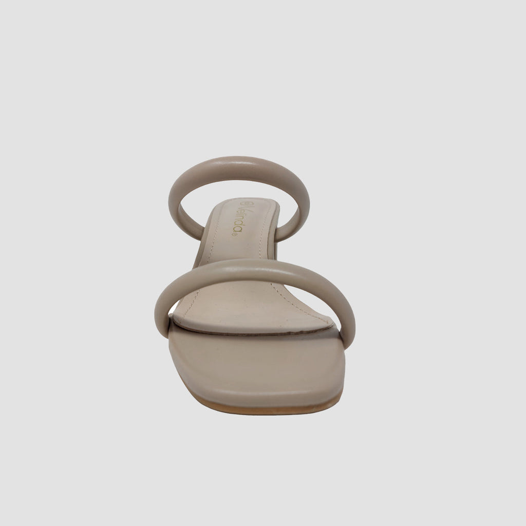 Sandalias Pilar nude para mujer