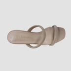 Sandalias Pilar nude para mujer