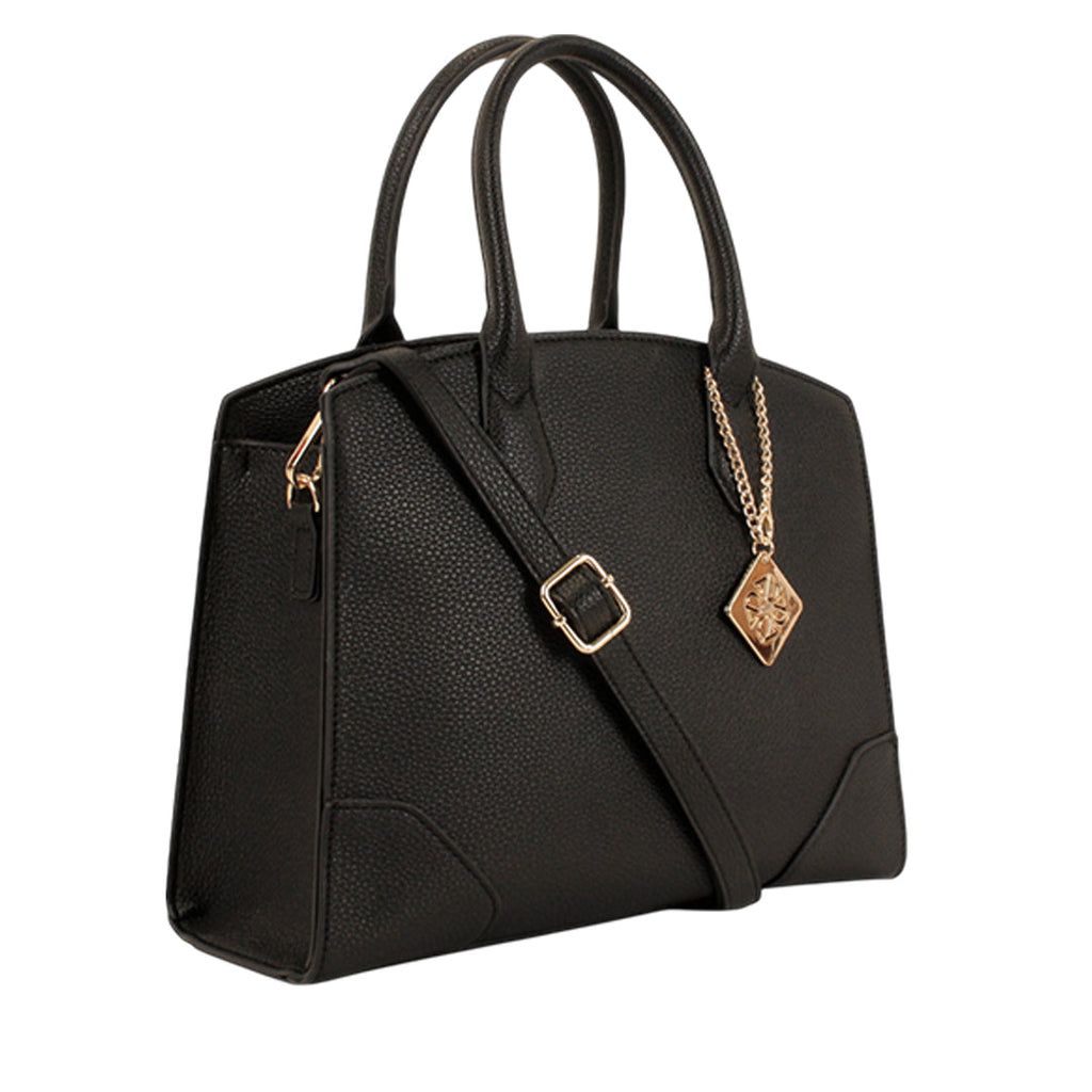 Cartera Lauren color negro