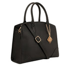 Cartera Lauren color negro