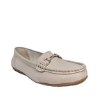Mocasines Nelly beige para mujer