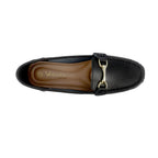 Mocasines Nelly negro para mujer