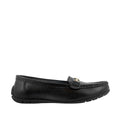 Mocasines Nelly negro para mujer