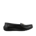 Mocasines Nelly negro para mujer