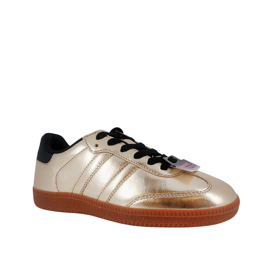 Tennis Lumba dorado para mujer