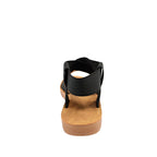 Sandalias flats Ana negro para mujer
