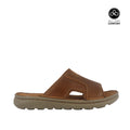 Sandalias slip on Kendrick para hombre color café