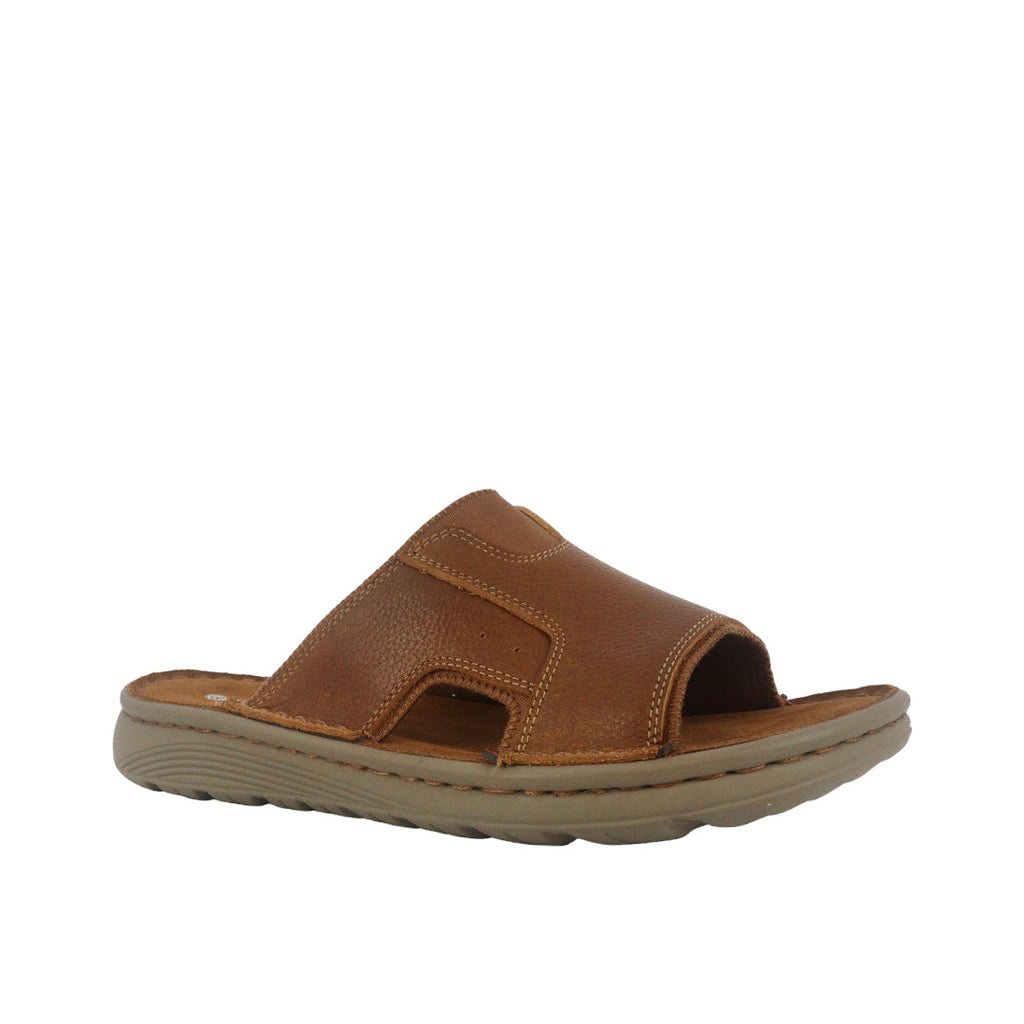 Sandalias slip on Kendrick para hombre color café