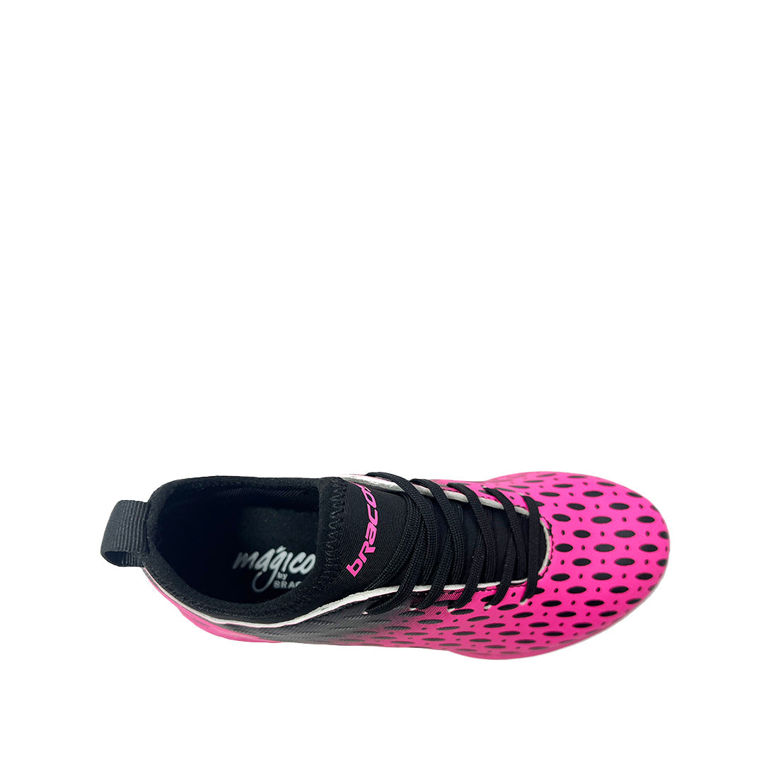 Zapatos para fútbol Natalie rosado para niña