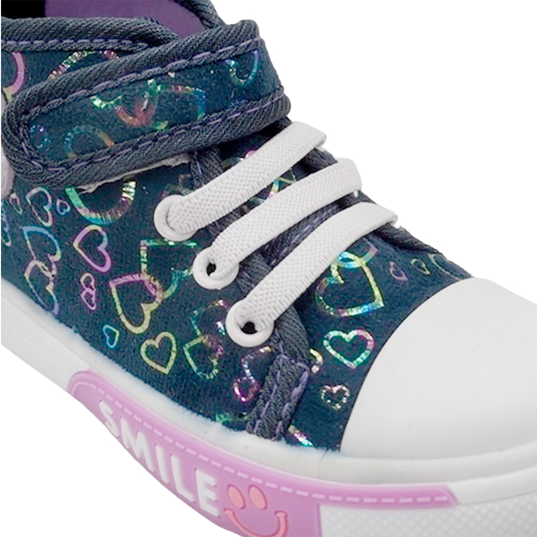 Canvas Helen denim para infante