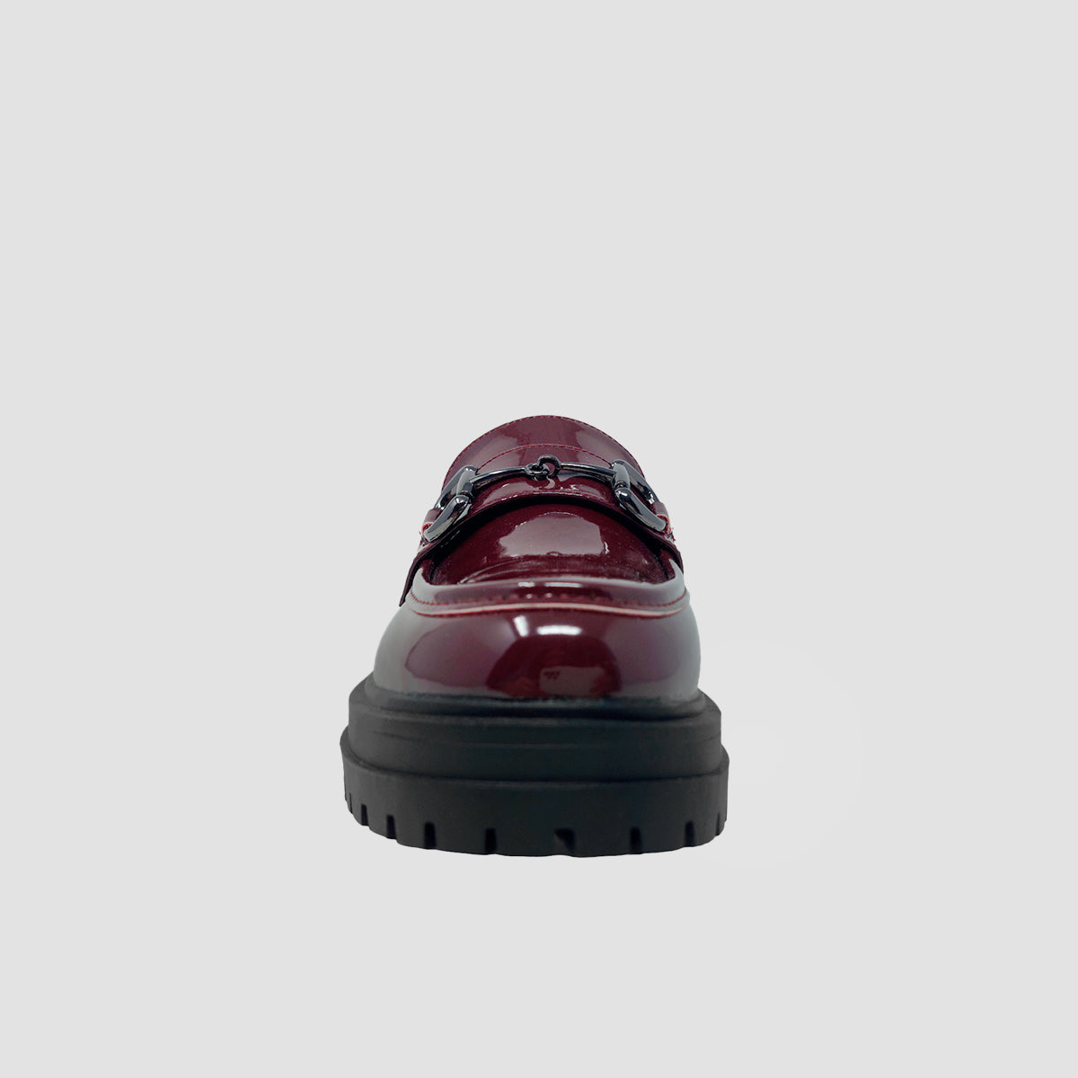 Mocasines Darlena burgundy para mujer