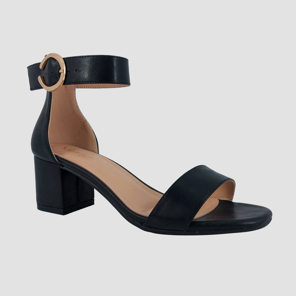 Sandalias Janette negro para mujer