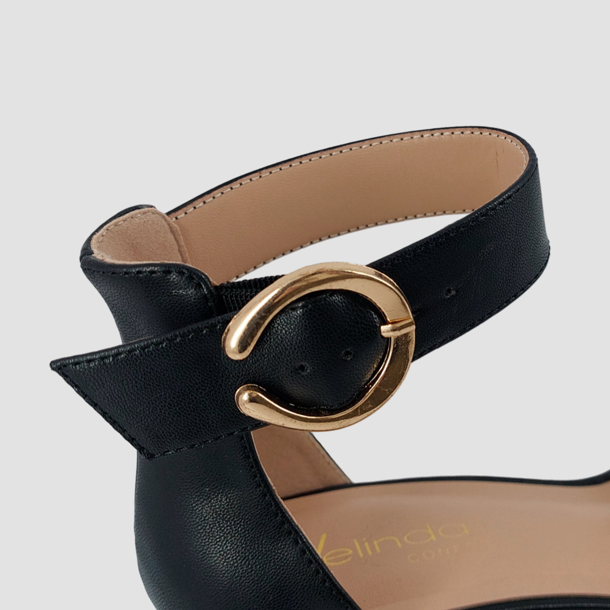 Sandalias Janette negro para mujer