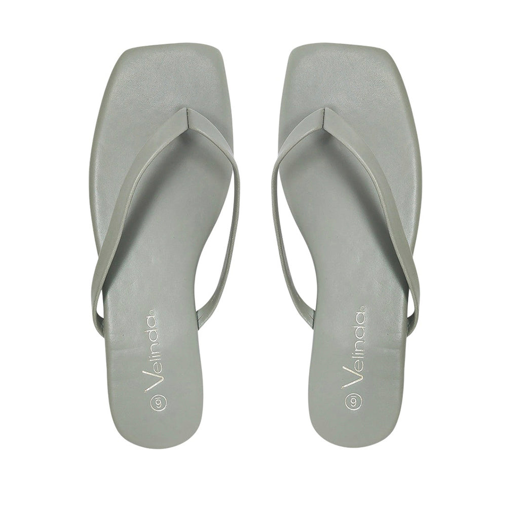Sandalias flats Karen olivo para mujer