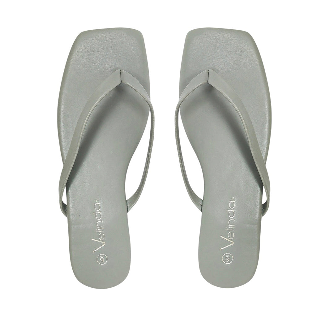 Sandalias flats Karen olivo para mujer