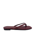 Sandalias flats Karen vino para mujer