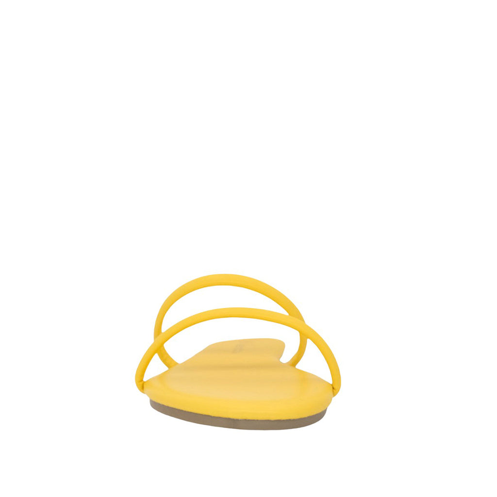 Sandalias flats Kory naranja para mujer