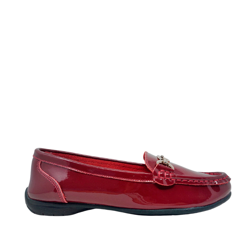 Mocasines Moria vino para mujer