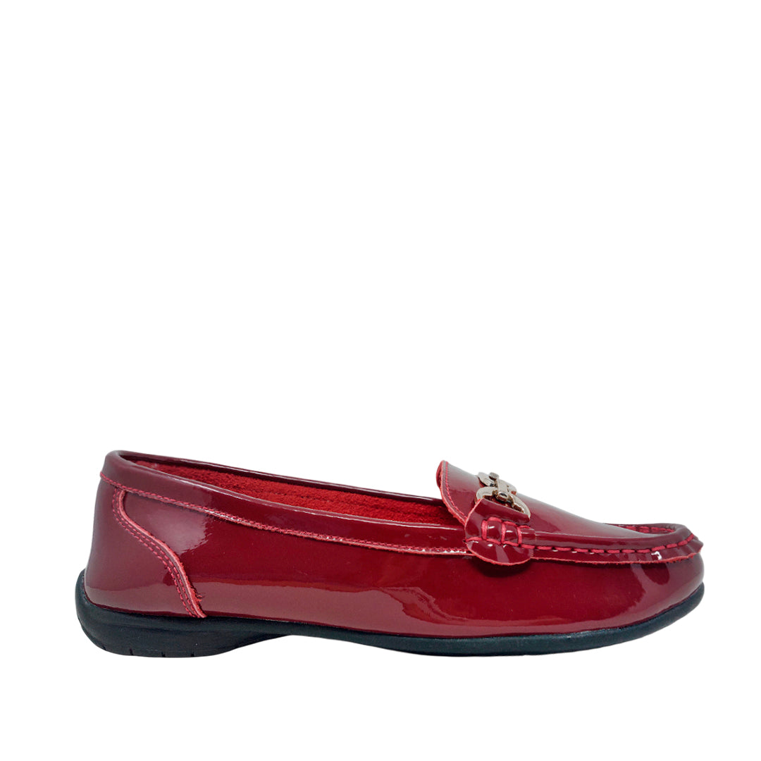 Mocasines Moria vino para mujer
