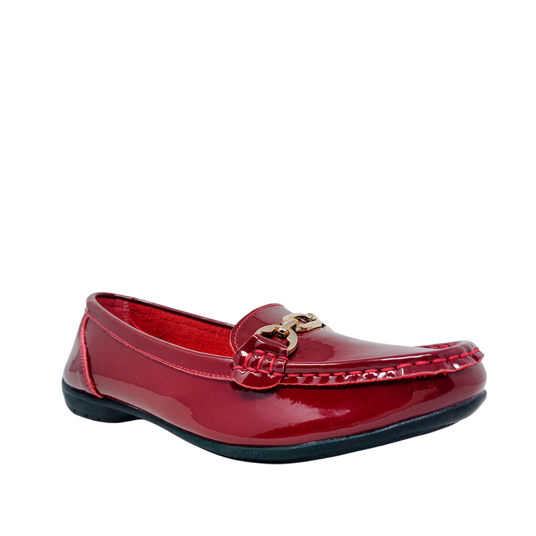 Mocasines Moria vino para mujer