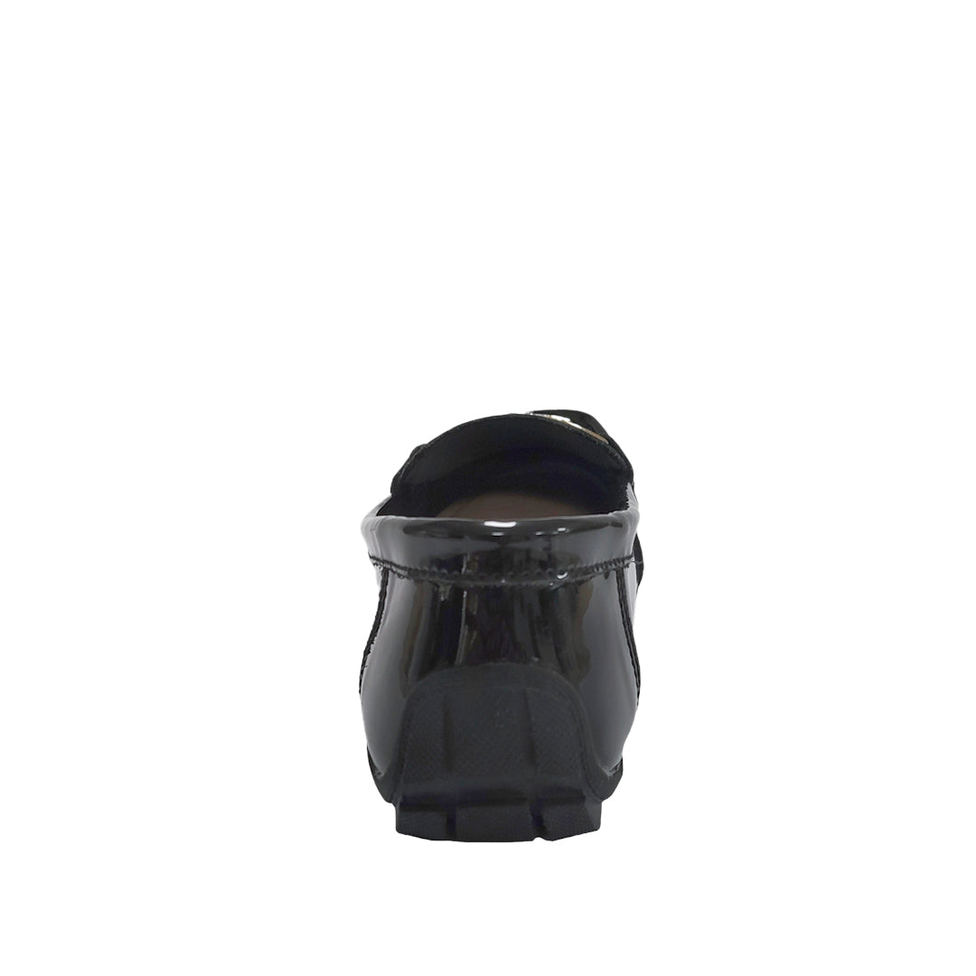 Mocasines Nelly negro para mujer