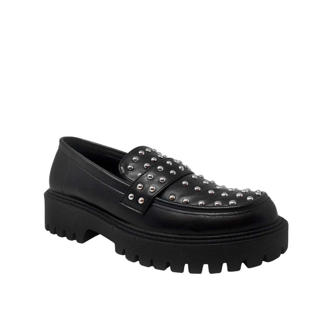 Mocasines Silvana negro para mujer