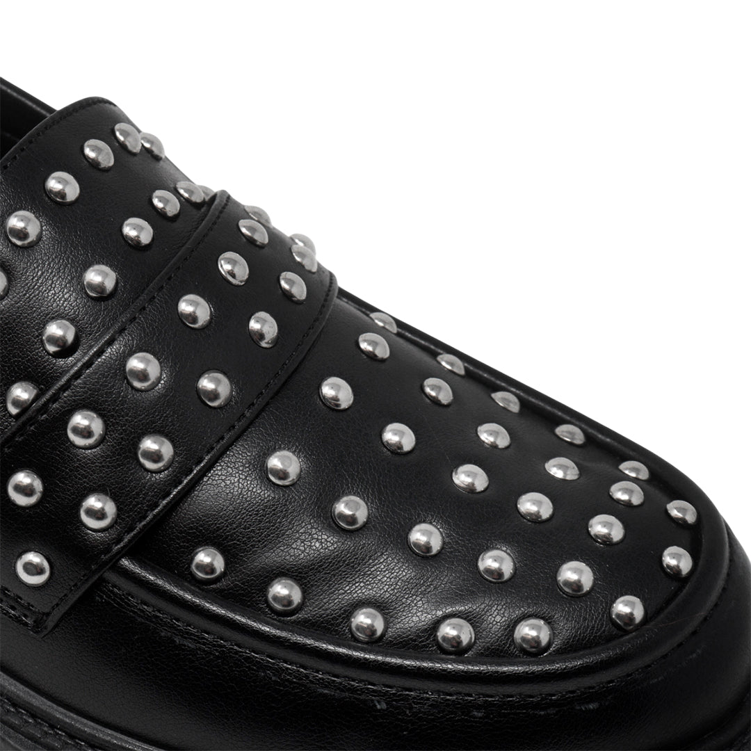 Mocasines Silvana negro para mujer