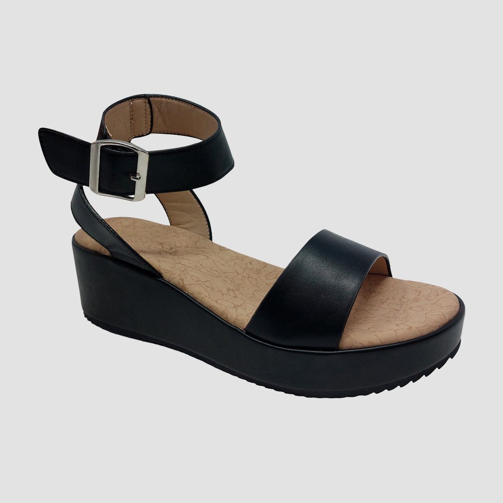 Sandalias Xiomara negro para mujer