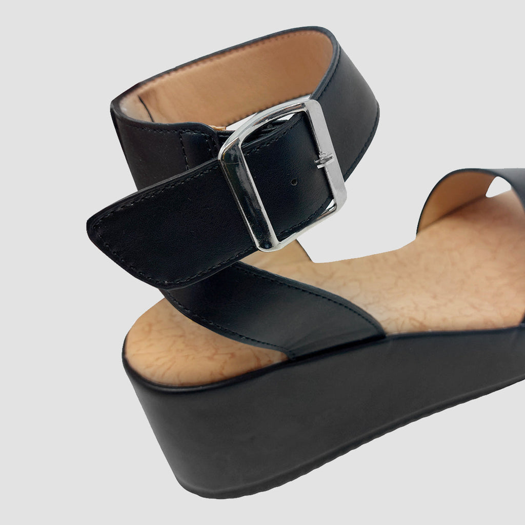 Sandalias Xiomara negro para mujer