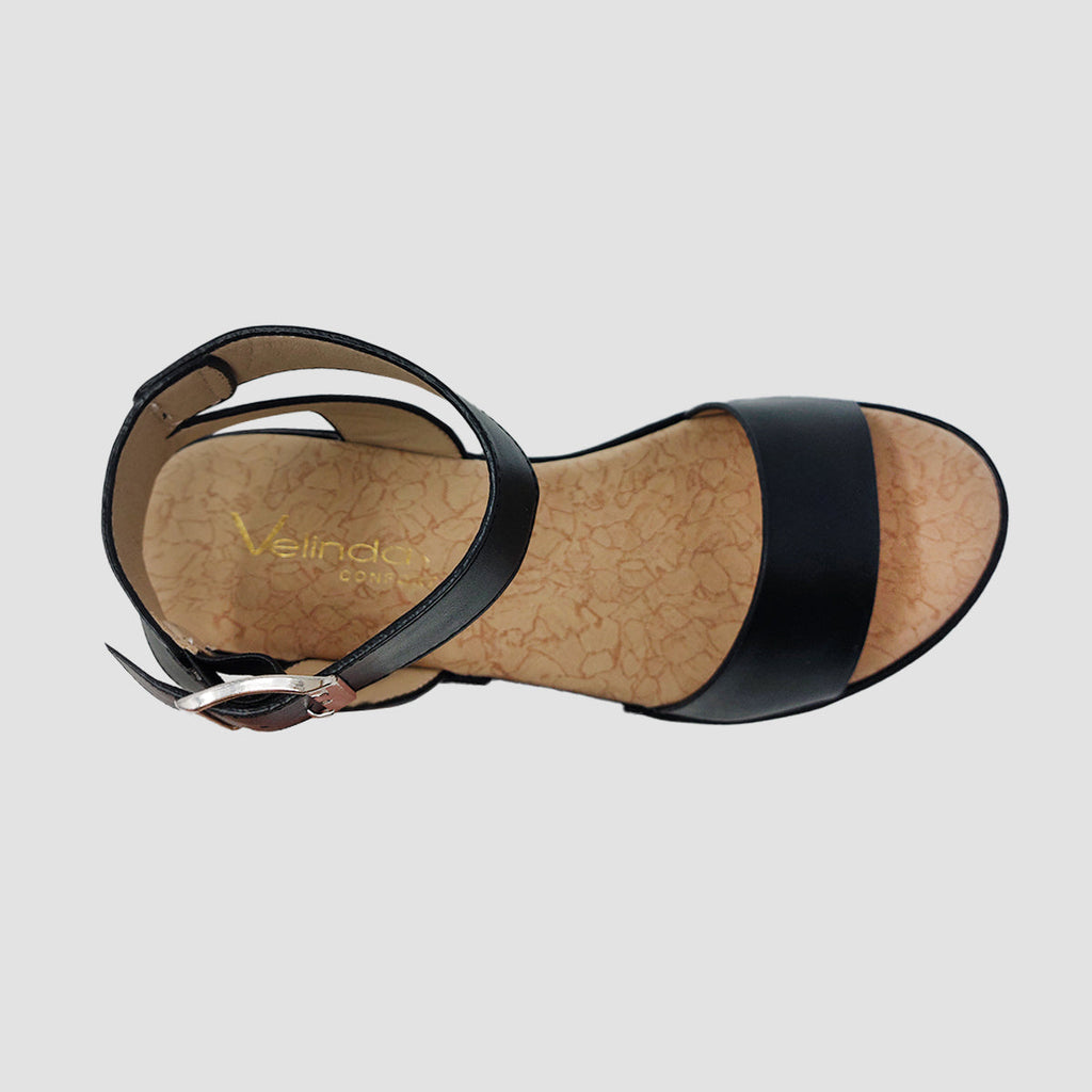 Sandalias Xiomara negro para mujer