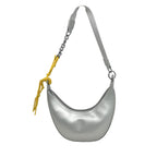 Cartera Ode color plateado