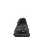 Derby shoes Martin wingtip para hombre color negro