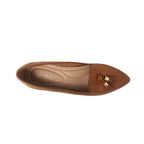 Ballerinas Melody para mujer color café